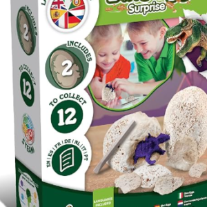 Science4you Dinosaur Eggs Starter Kit - Scientific Kit for Digging Dinosaur Eggs